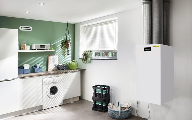 Apartment with Heat recovery ventilation